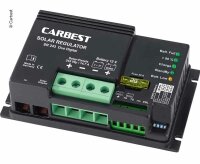 Carbest 12V Solar Controller SR243 Duo Digital, PWM...